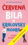 Červená, bílá a královsky modrá